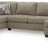Newellen 3-Piece Sleeper Sectional with Chaise (Color: Hemp)