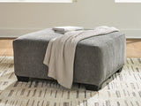 Newellen Oversized Accent Ottoman (Color: Greystone)