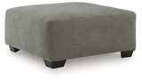 Newellen Oversized Accent Ottoman (Color: Greystone)