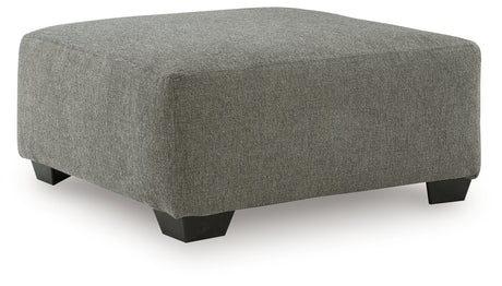 Newellen Oversized Accent Ottoman (Color: Greystone)