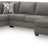 Newellen 3-Piece Sleeper Sectional with Chaise (Color: Greystone)