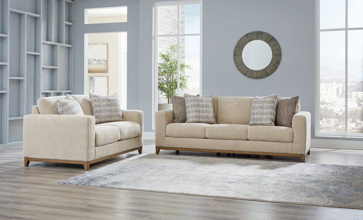 Parklynn 2-Piece Sofa and Loveseat (Sofa, Loveseat)