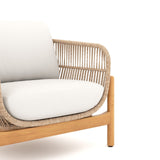 Solstice - Rope Club Chair - Linen Beige