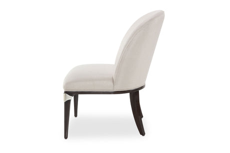 Paris Chic - Vanity/Desk Chair - Oyster/Espresso