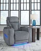 Studio Cave Power Reclining Loveseat and Power Recliner