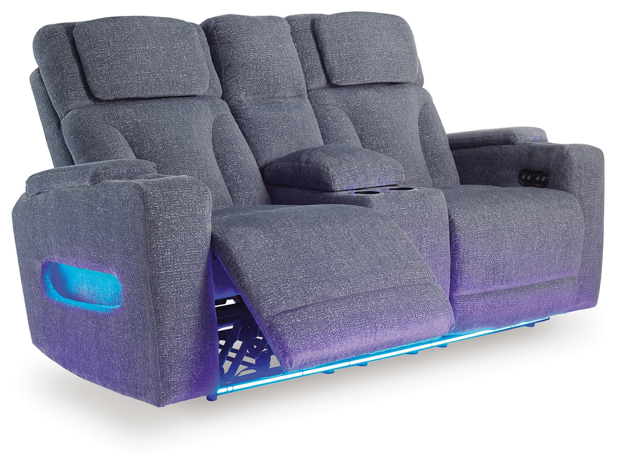 Studio Cave Power Reclining Loveseat and Power Recliner