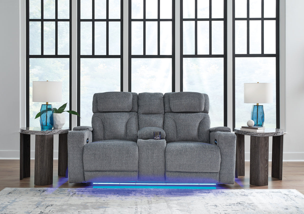 Studio Cave Power Reclining Loveseat and Power Recliner