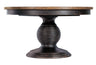 Americana - Round Pedestal Dining Table With One 22" Leaf