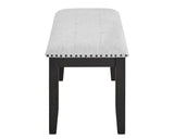 Vance - Bench - Charcoal & Gray