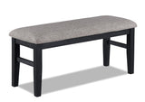 Guthrie - Bench - Charcoal & Gray