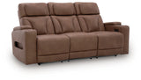 Clean-Slate 3-Piece Sofa, Loveseat and Recliner (Power Reclining Sofa, Power Reclining Loveseat with Console, Power Recliner)