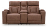 Clean-Slate 3-Piece Sofa, Loveseat and Recliner (Power Reclining Sofa, Power Reclining Loveseat with Console, Power Recliner)