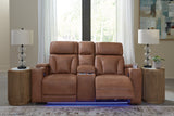 Clean-Slate 3-Piece Sofa, Loveseat and Recliner (Power Reclining Sofa, Power Reclining Loveseat with Console, Power Recliner)