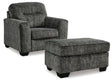 Lonoke 2-Piece Chair and Ottoman (Oversized Chair, Ottoman)