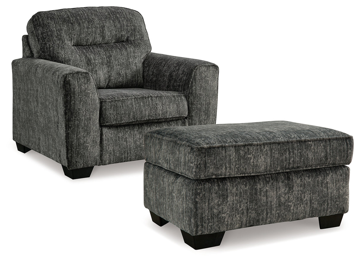 Lonoke 2-Piece Chair and Ottoman (Oversized Chair, Ottoman)