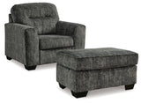 Lonoke 2-Piece Chair and Ottoman (Oversized Chair, Ottoman)