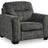 Lonoke Oversized Chair (Color: Gunmetal)