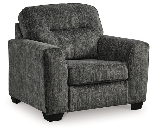 Lonoke Oversized Chair (Color: Gunmetal)