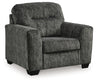 Lonoke Oversized Chair (Color: Gunmetal)
