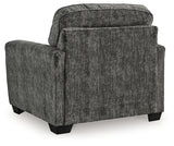 Lonoke Oversized Chair (Color: Gunmetal)