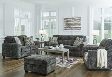 Lonoke 4-Piece Sofa, Loveseat, Chair and Ottoman (Sofa, Loveseat, Oversized Chair, Ottoman)
