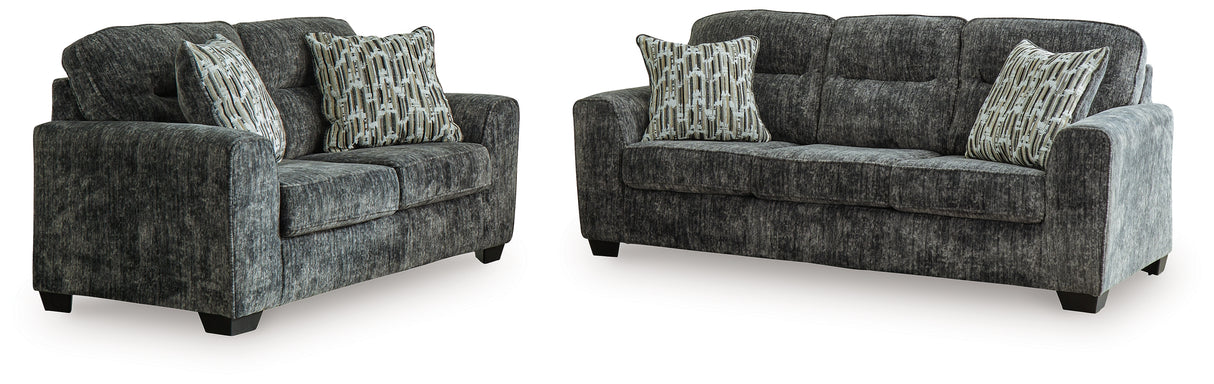 Lonoke 2-Piece Sofa and Loveseat (Sofa, Loveseat)