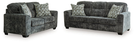 Lonoke 2-Piece Sofa and Loveseat (Sofa, Loveseat)