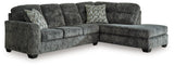 Lonoke 3-Piece Sectional with Ottoman (Right-Arm Facing Corner Chaise, Left-Arm Facing Sofa, Oversized Accent Ottoman)