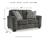 Lonoke 4-Piece Sofa, Loveseat, Chair and Ottoman (Sofa, Loveseat, Oversized Chair, Ottoman)