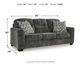 Lonoke 4-Piece Sofa, Loveseat, Chair and Ottoman (Sofa, Loveseat, Oversized Chair, Ottoman)
