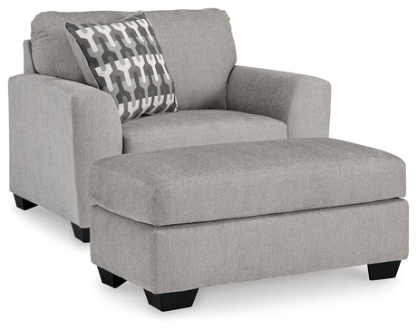 Avenal Park Oversized Chair and Ottoman