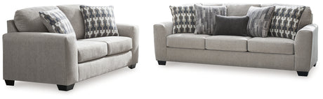 Avenal Park 2-Piece Sofa and Loveseat (Sofa, Loveseat)