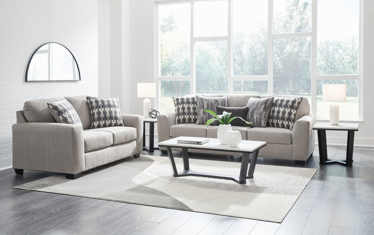 Avenal Park 2-Piece Sofa and Loveseat (Sofa, Loveseat)