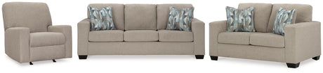 Deltona 3-Piece Sofa, Loveseat and Recliner (Sofa, Loveseat, Recliner)