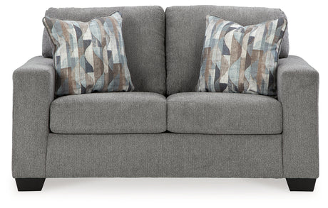 Deltona Loveseat (Color: Graphite)