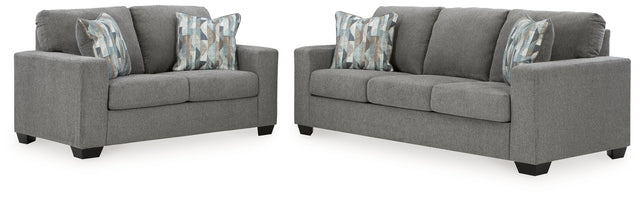Deltona 2-Piece Sofa and Loveseat (Sofa, Loveseat)