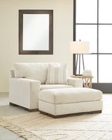 Maggie 2-Piece Chair and Ottoman (Oversized Chair, Ottoman)