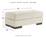 Maggie Ottoman (Color: Birch)