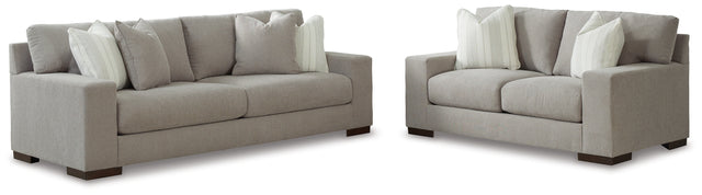 Maggie 2-Piece Sofa and Loveseat (Sofa, Loveseat)