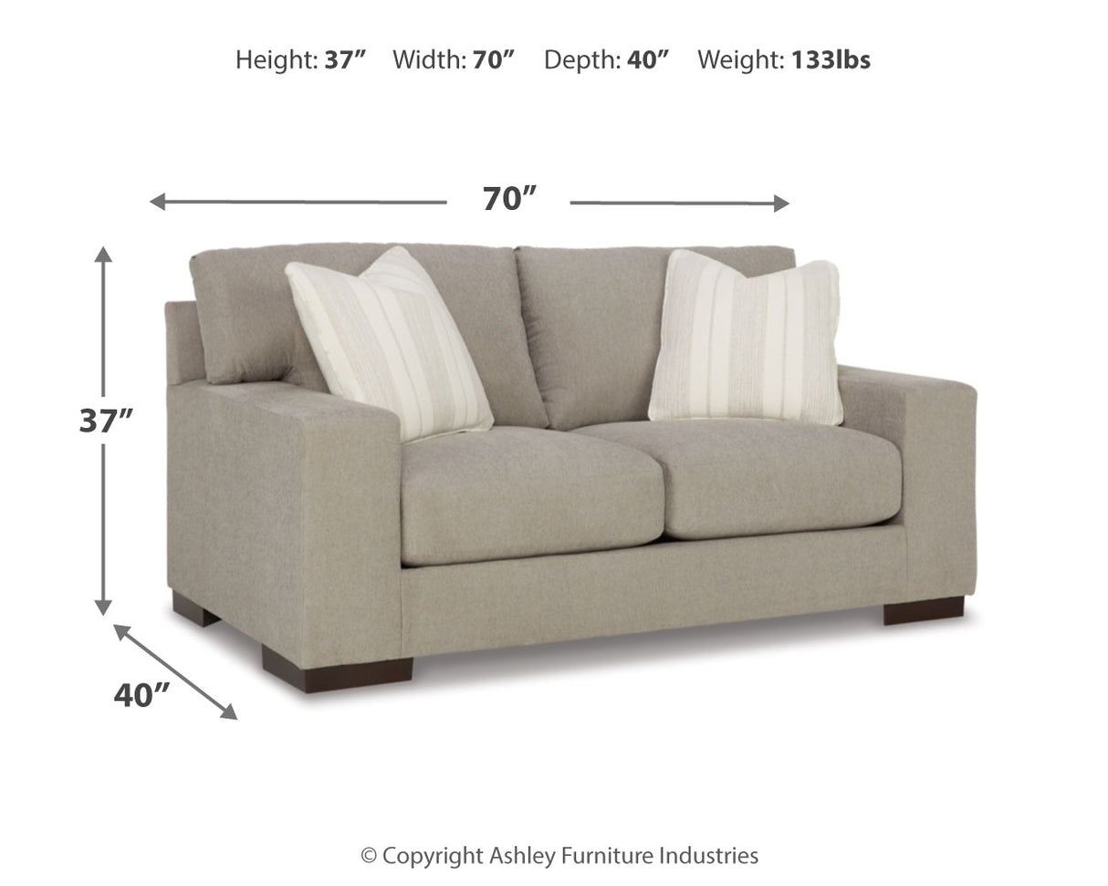 Maggie 2-Piece Sofa and Loveseat (Sofa, Loveseat)