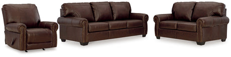 Colleton 3-Piece Sofa, Loveseat and Recliner (Sofa, Loveseat, Recliner)