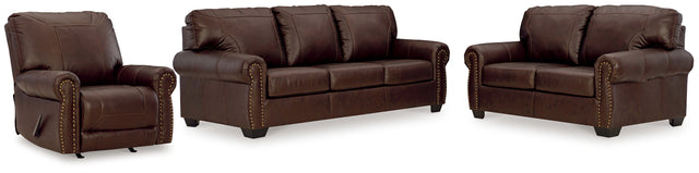 Colleton 3-Piece Sofa, Loveseat and Recliner (Sofa, Loveseat, Recliner)