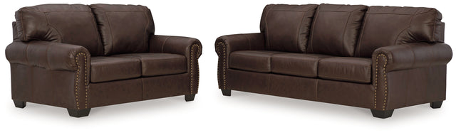 Colleton 2-Piece Sofa and Loveseat (Sofa, Loveseat)