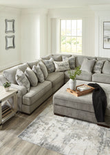 Bayless 4-Piece Sectional with Ottoman (Left-Arm Facing Sofa, Right-Arm Facing Sofa, Wedge, Oversized Accent Ottoman)
