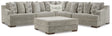 Bayless 4-Piece Sectional with Ottoman (Left-Arm Facing Sofa, Right-Arm Facing Sofa, Wedge, Oversized Accent Ottoman)