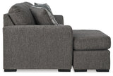 Gardiner 2-Piece Sofa Chaise with Ottoman (Sofa Chaise, Ottoman)