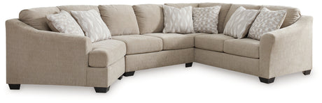 Brogan Bay 3-Piece Sectional with Cuddler (Sectional Orientation: Left Arm Facing)