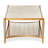 St. Charles - Rectangular Cocktail Table - Dove Gray