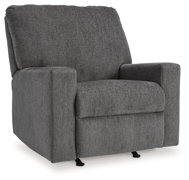 Rannis Recliner (Color: Pewter)