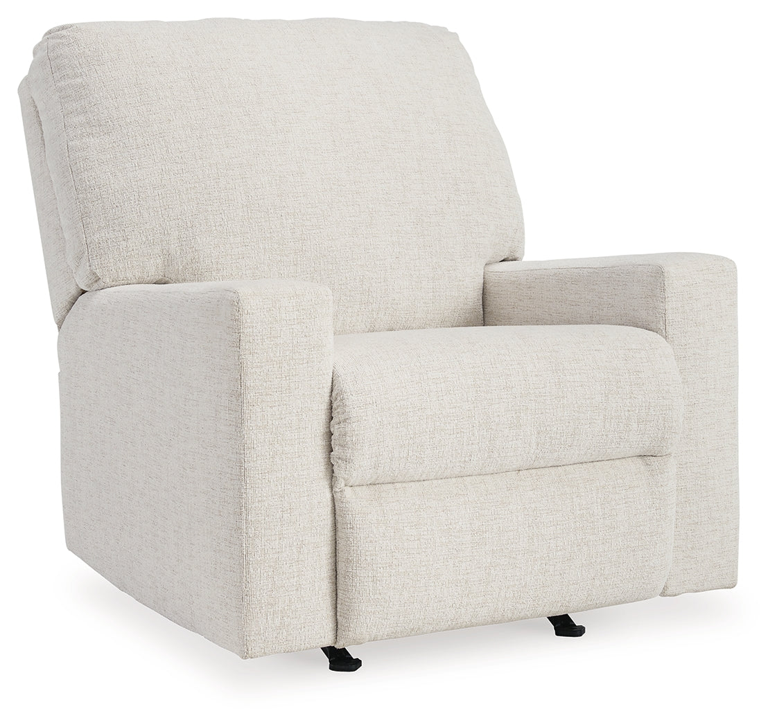 Rannis Recliner (Color: Snow)